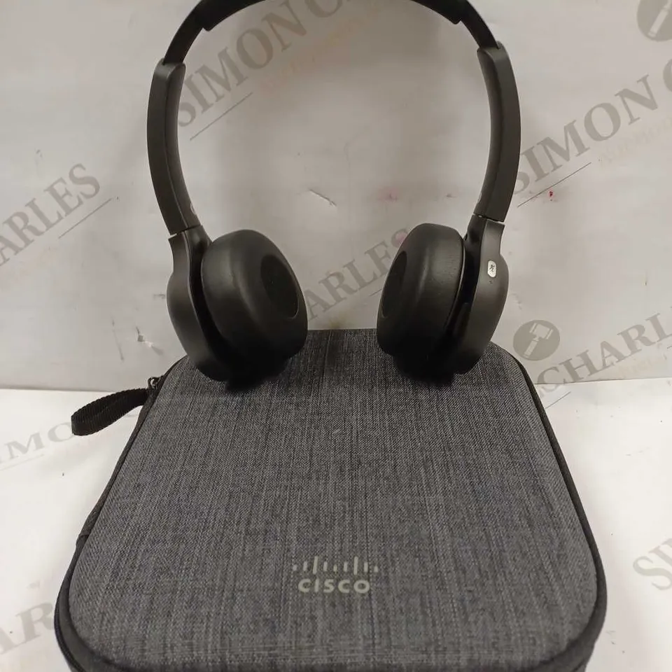CISCO WIRELESS BLUETOOTH HEADSET WITH CARRY CASE - GREY 