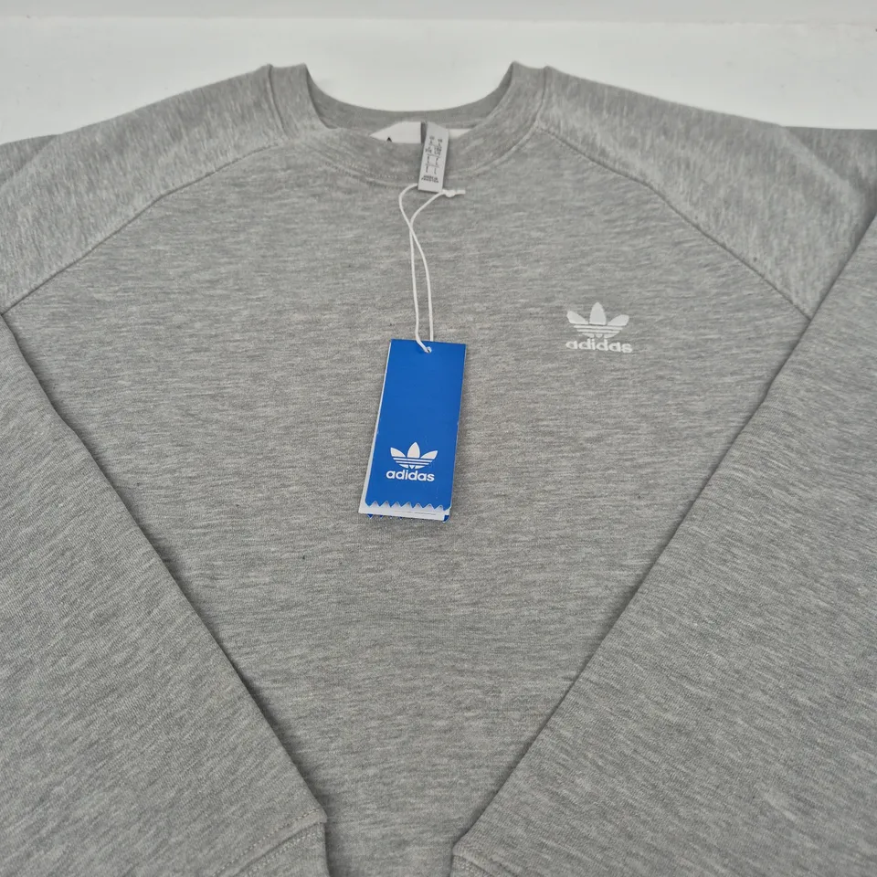 ADIDAS GREY SWEATSHIRT – SIZE L