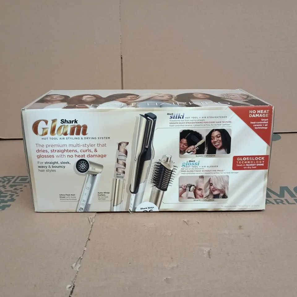 SHARK GLAM HOT TOOL AIR STYLING AND DRYING SYSTEM BOXED