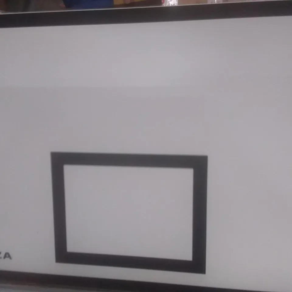 FORZA BLACK AND WHITE WOODEN BASKETBALL BACKBOARD