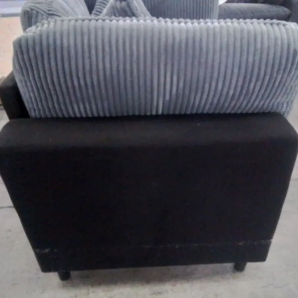 QUALITY DESIGNER MODERN CORDUROY OVERSIZED ARM CHAIR