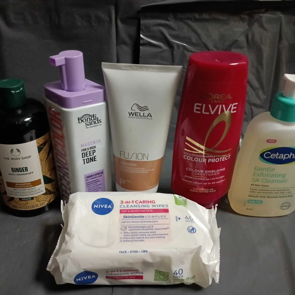 APPROXIMATELY 15 ASSORTED HEALTH & BEAUTY PRODUCTS TO INCLUDE CETAPHIL, L'OREAL AND BABY WIPES