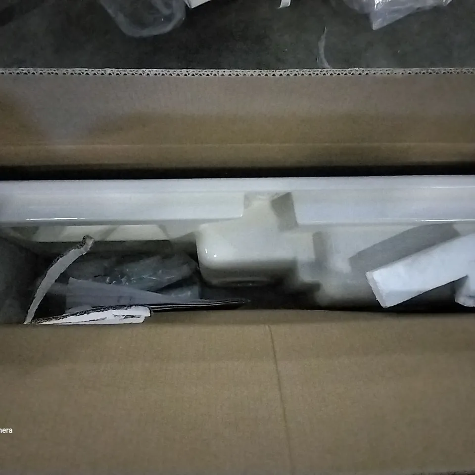 BOXED ARKITEKT CONTEMPORARY 1.5 BOWL CERAMIC SINK 100CM WHITE
