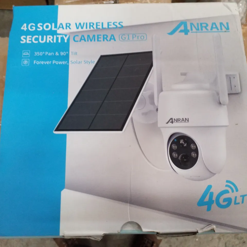 BOXED 4G SOLAR WIRELESS SECURITY CAMERA 
