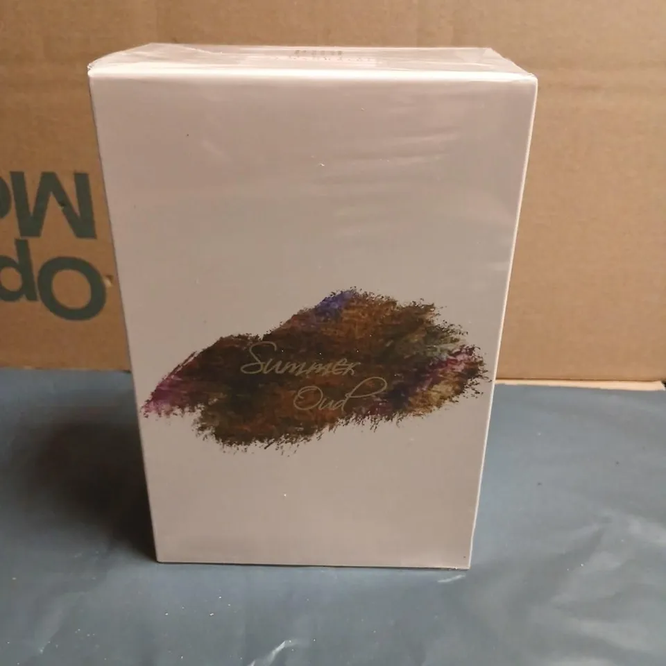 BOXED AND SEALED AHMED AL MAGHRIBI SUMMER OUD EXTRAIT DE PARFUM 60ML