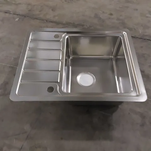 SMALL METAL SINK BOWL AND DRAINER