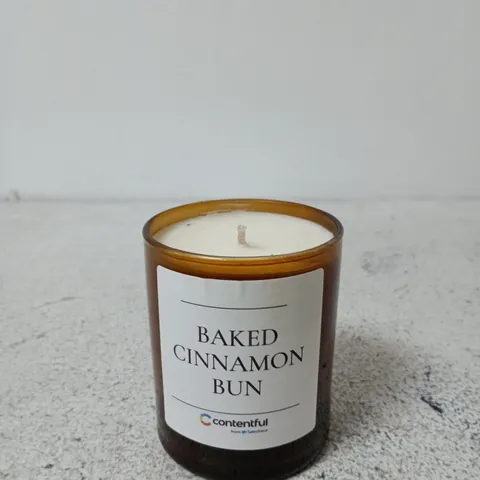 BAKED CINNAMON BUN SCENTED CANDLES – APPROX 12