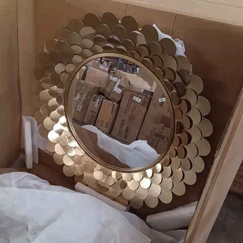 BOXED MIRROR - GOLD (1 BOX)