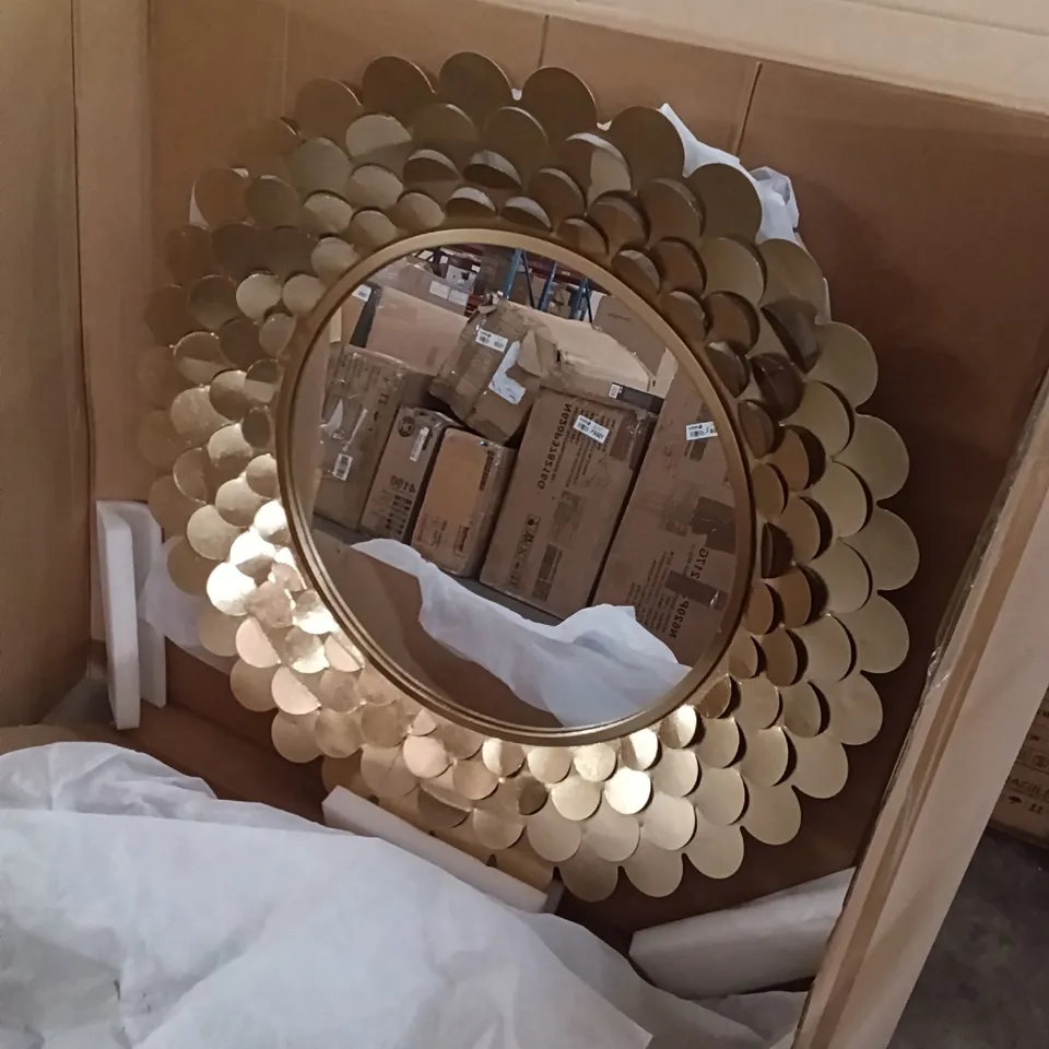 BOXED MIRROR - GOLD (1 BOX)