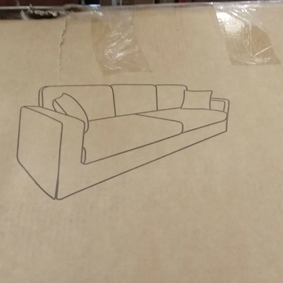 BOXED SOFA - BLACK (1 BOX)