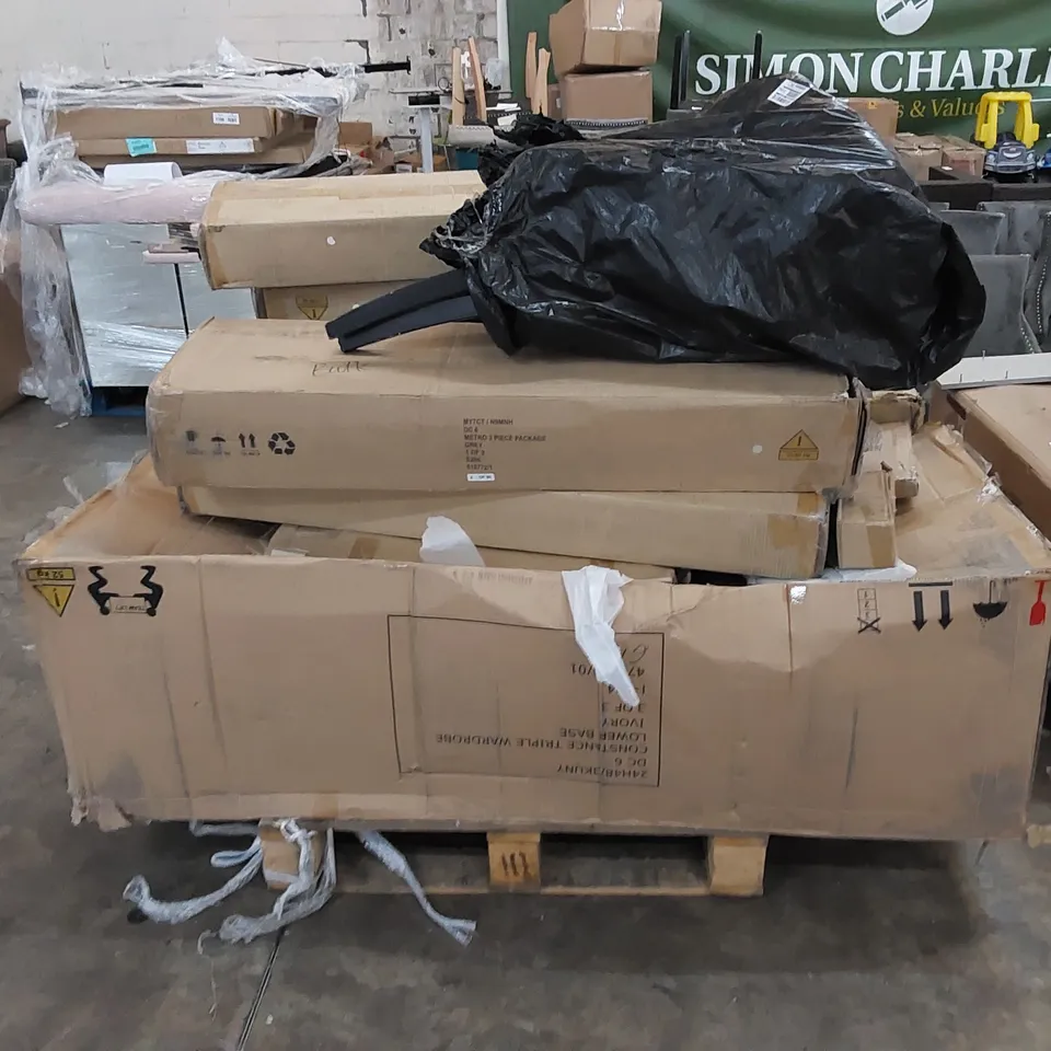 PALLET TO CONTAIN ASSORTED BOXED FURNITURE AND FURNITURE PARTS