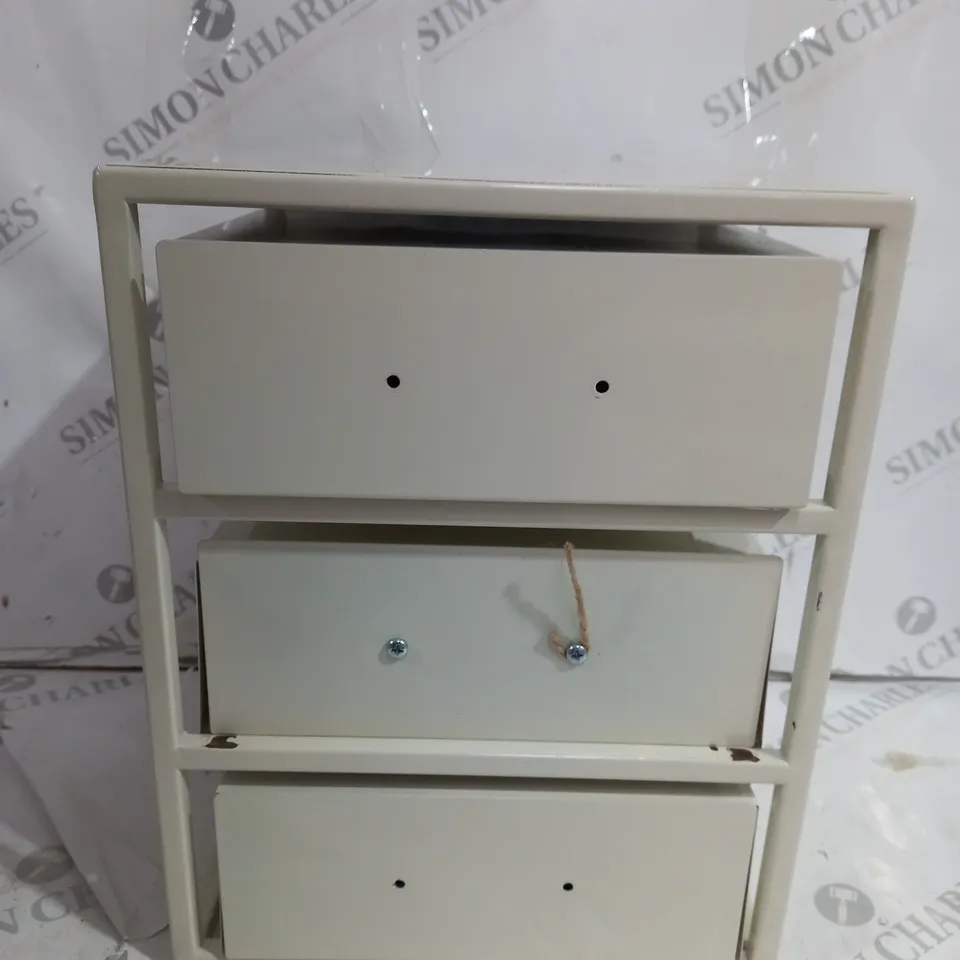 OUTLET BUNDLEBERRY BY AMANDA HOLDEN METAL TABLE TOP DRAWER