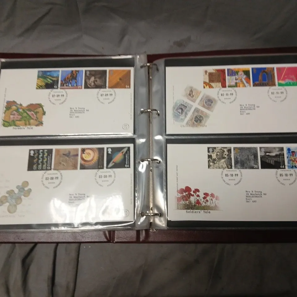 MULTI-PAGE STAMP COLLECTION IN BINDER