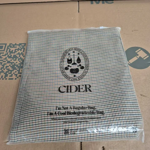 CIDER CHECKERED TROUSERS - SIZE XL
