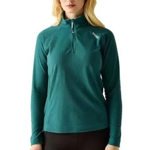 BRAND NEW REGATTA WOMENS MONTES FLEECE IN TEAL - UK 10