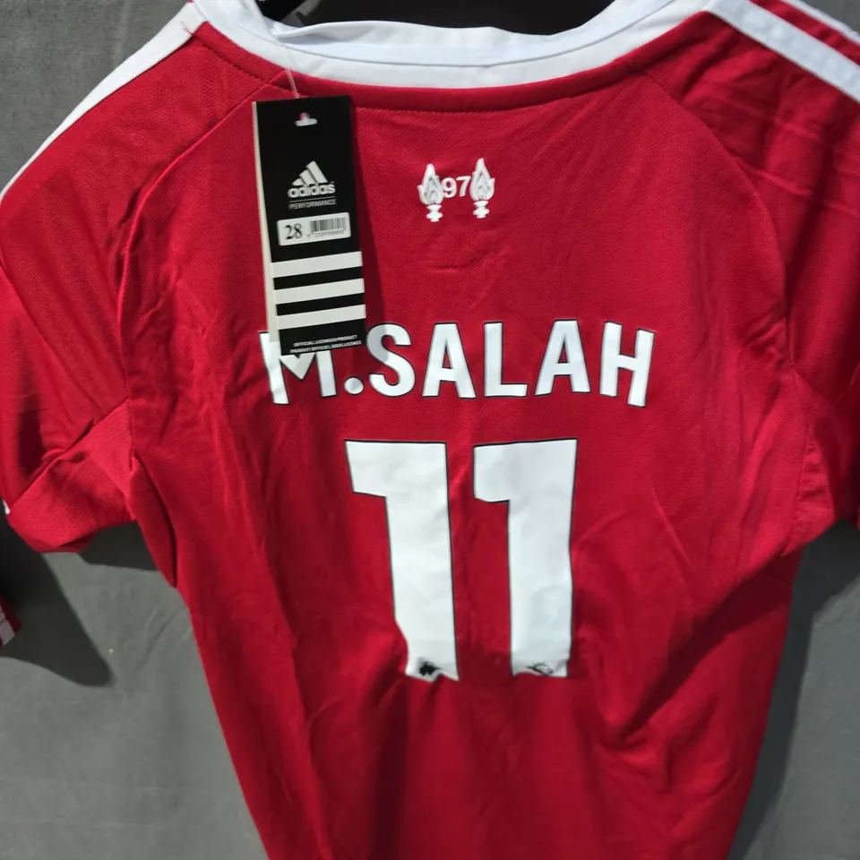 LIVERPOOL FC ADIDAS FOOTBALL SHIRT – M. SALAH 11 (RED)