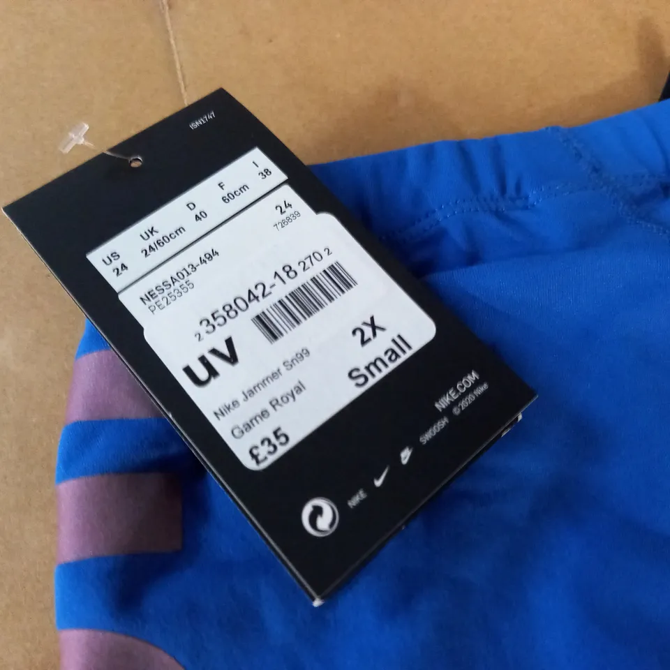 NIKE SWIM HYDRASTRONG BLUE SHORTS - 24/60CM 2X SMALL