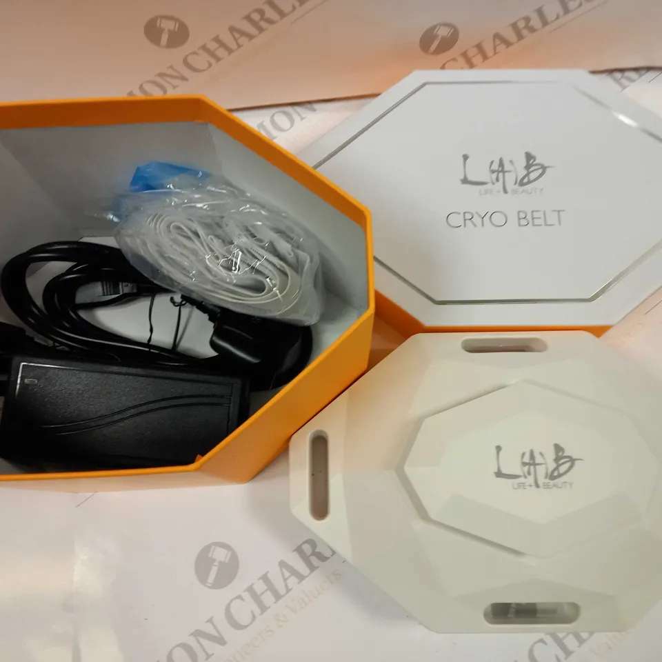 BOXED LAB CRYO BELT WITH EMS AND RED LED LIGHT