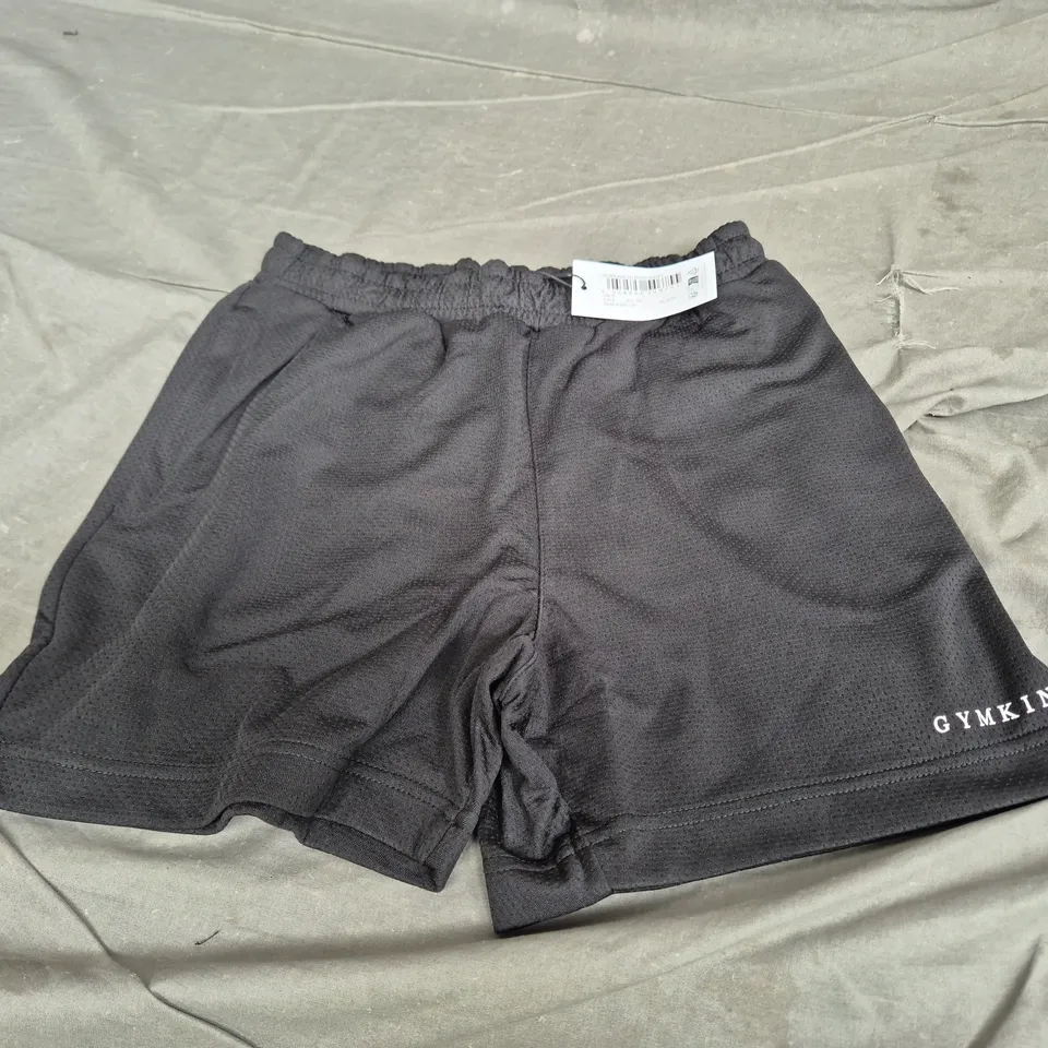 GYM KING BROOKLYN MESH SHORT – BLACK