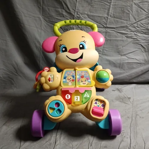 FISHER-PRICE KID'S LAUGH & LEARN SMART STAGES PUPPY WALKER