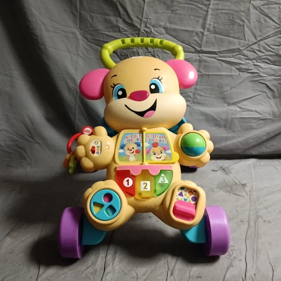 FISHER-PRICE KID'S LAUGH & LEARN SMART STAGES PUPPY WALKER