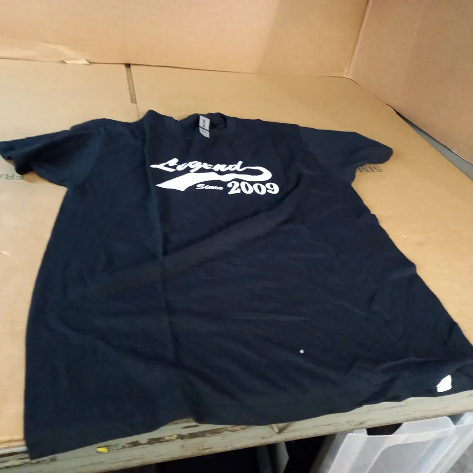 BLACK BRANDED SWEATSHIRT CHILDRENS - XL
