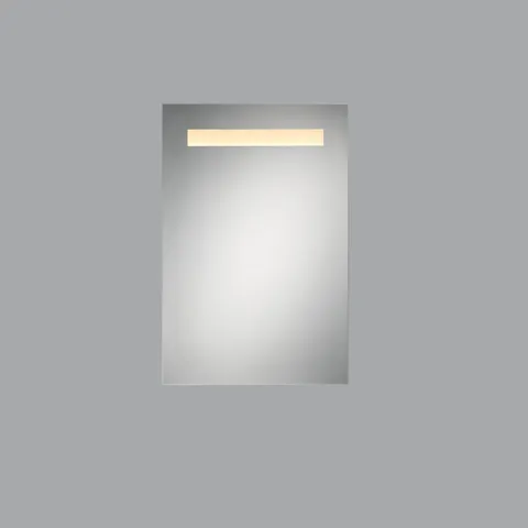 BRAND NEW BOXED AGUA 400 x 600 TOP-LIT LED ALUMINIUM MIRROR CABINET - C46.7505 (1 BOX) 