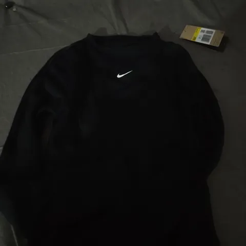 NIKE WOMEN'S BLACK TRAINING TOP – S