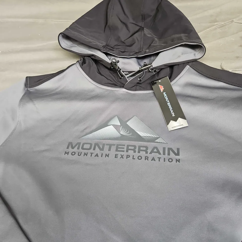 MONTERRAIN SPEED 2.0 POLY FLEECE HOODY - SIZE XL