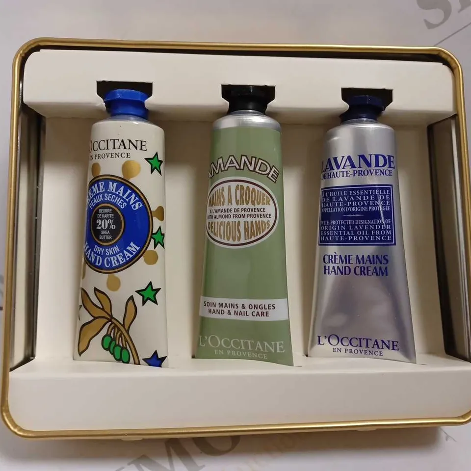 L`OCCITANE FESTIVE HAND CREAM COLLECTION