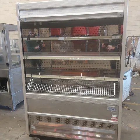 WILLIAMS C125-SCS SLIMLINE, COMMERCIAL REFRIGERATED MULTI-DECK DISPLAY MERCHANDISER