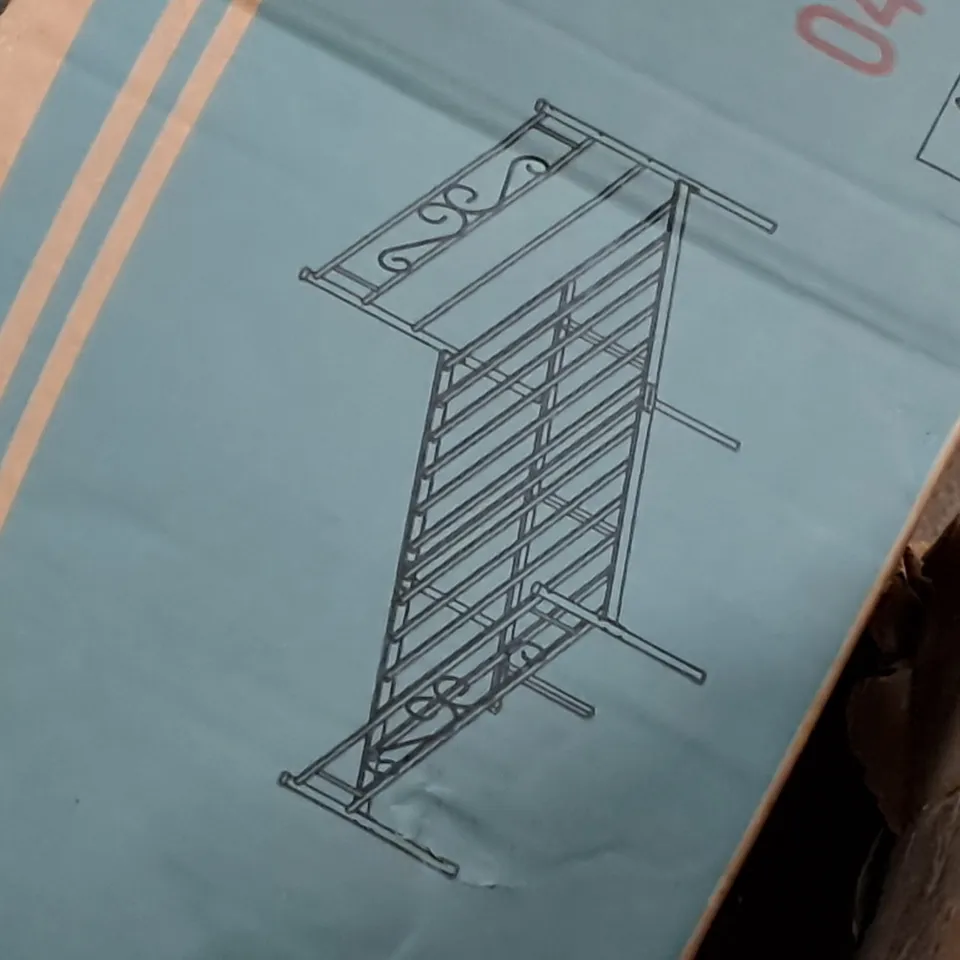 BOXED METAL BED FRAME
