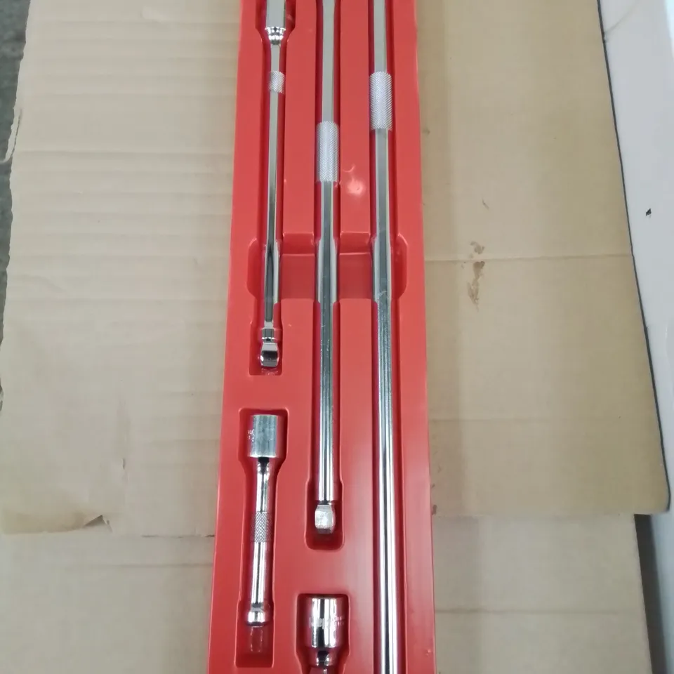 CLARKE PRO PROFESSIONAL 5 PIECE 1/2" DRIVE EXTENSION WOBBLE BAR SET