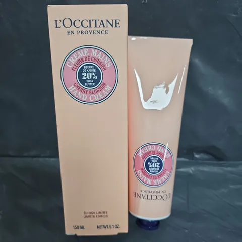 L'OCCITANE CHERRY BLOSSOM SHEA HAND CREAM 150ML