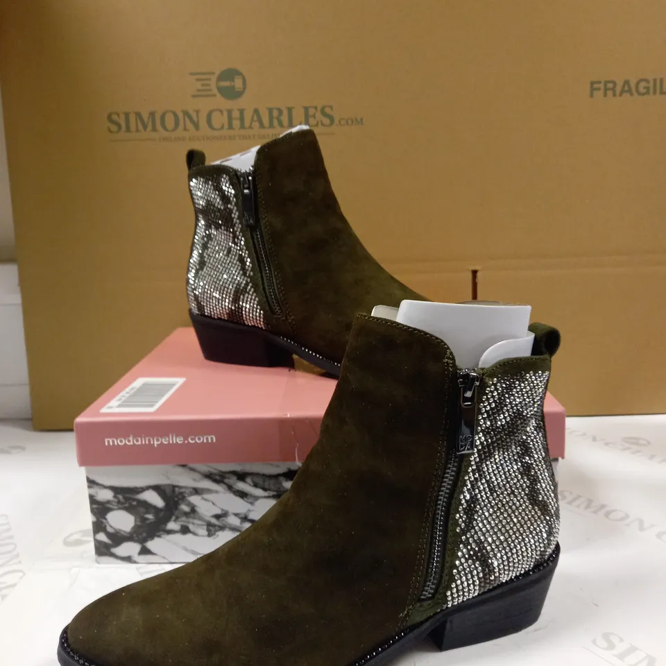 MODA IN PELLE KATREENA ANKLE BOOT SIZE 6