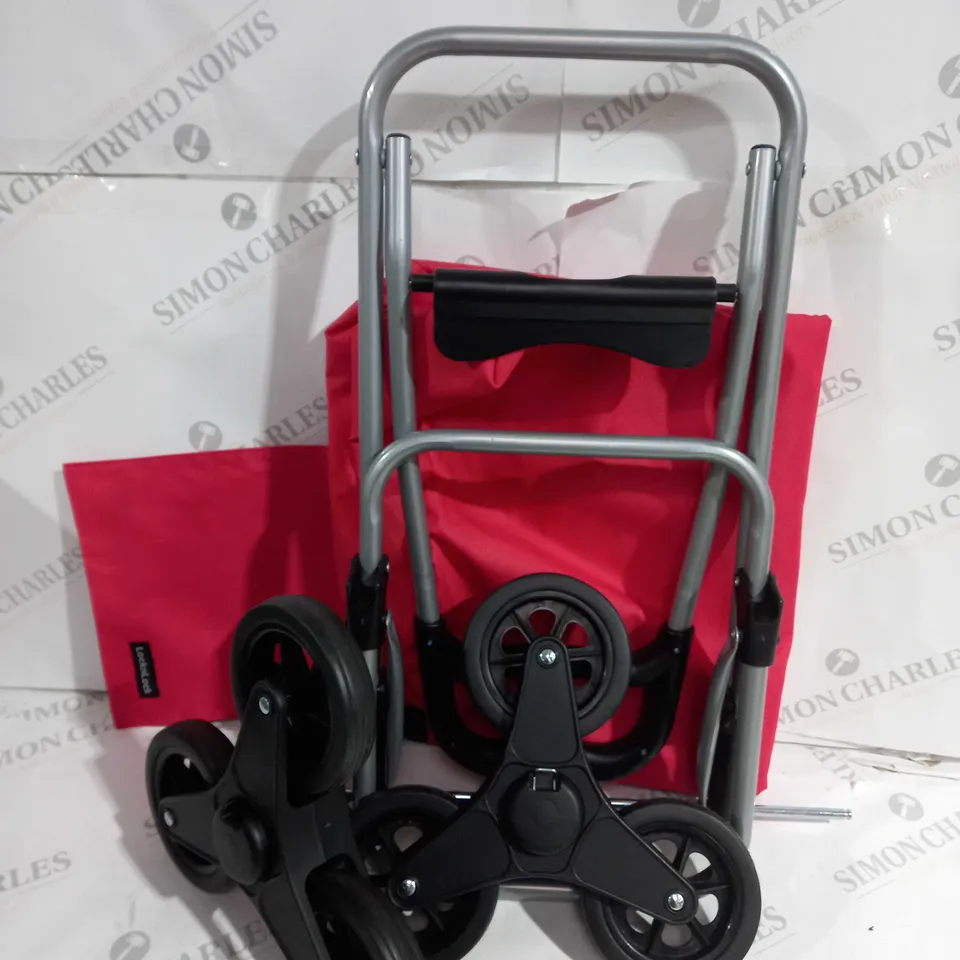 LOCK & LOCK INSULATED SHOPPING TROLLEY - RED