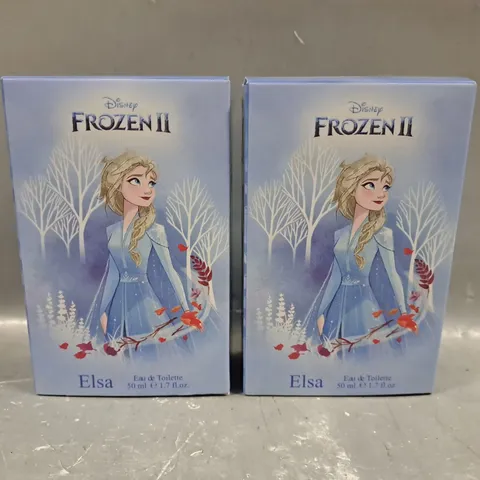 2 X 50ML DISNEY FROZEN II EAU DE TOILETTE 