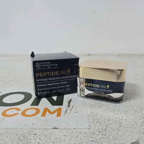 DOCTORS COSMECEUTICAL PEPTIDE PRO8 INTENSE RENEWAL MOISTURISER – 50ML