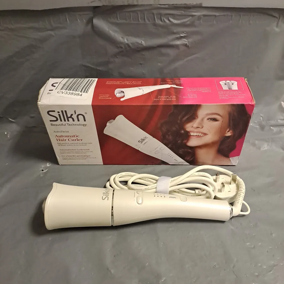 BOXED SILK'N AUTOTWIST AUTOMATIC HAIR CURLER