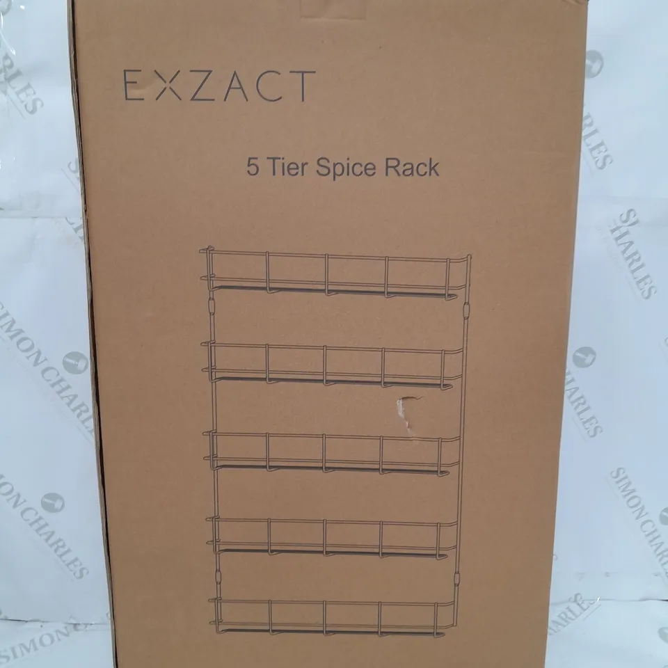 BOXED EXZACT 5 TIER SPACE RACK
