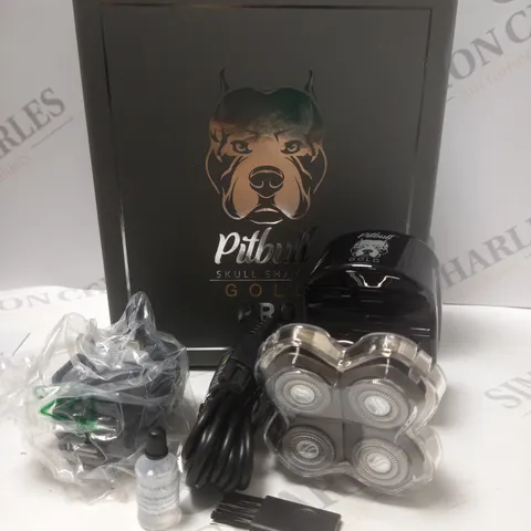 BULLDOG SKULL SHAVER GOLD PRO