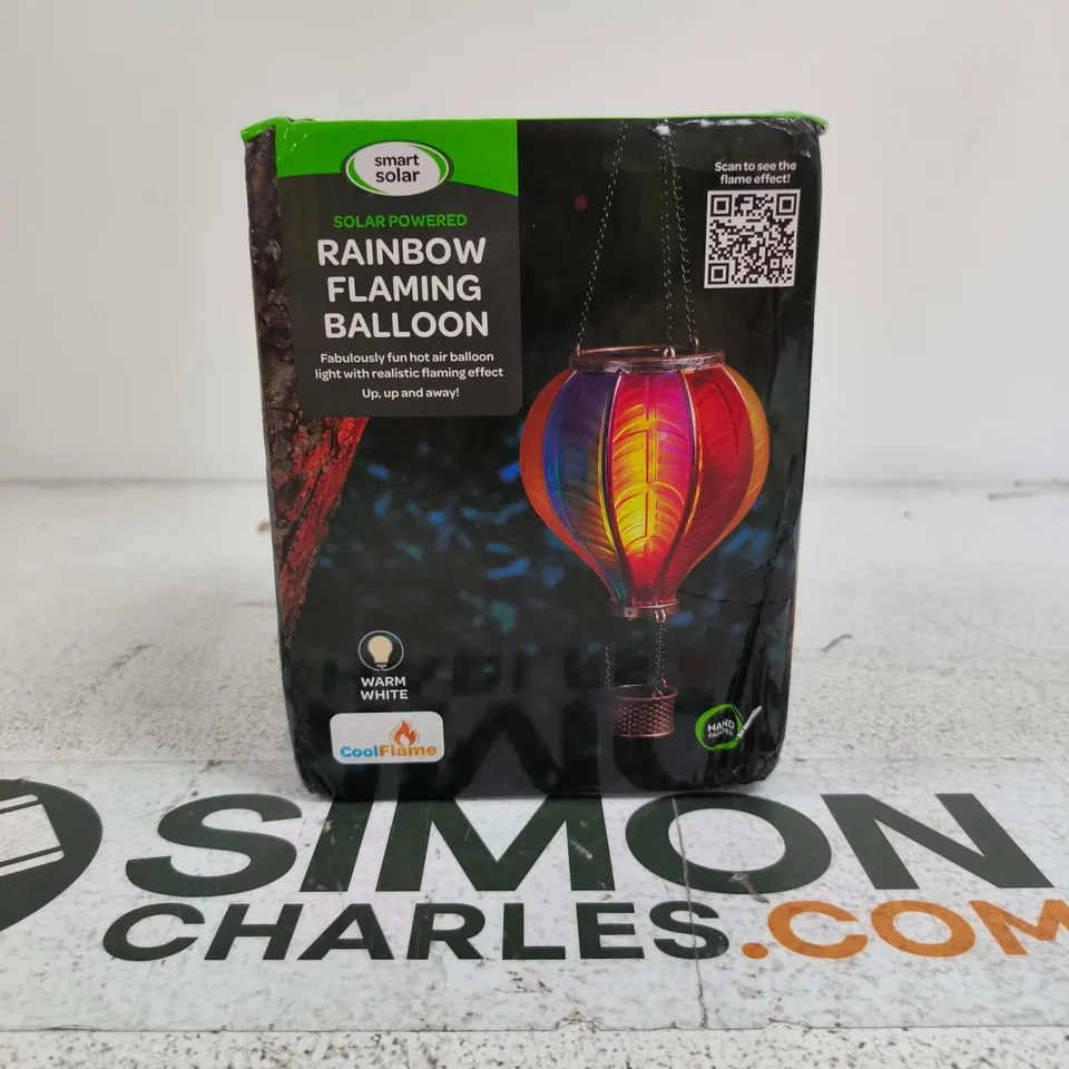 SMART SOLAR COOLFLAME BALLOON RAINBOW RRP £19.99