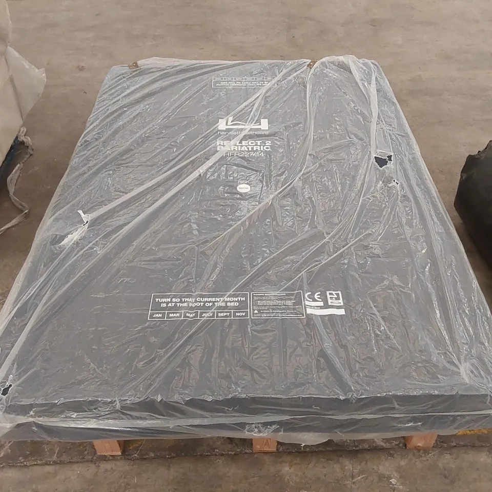 QUALITY BAGGED HARVESTHEALTHCARE REFLECT 2 140 x 200cm BARIATRIC MEDICAL MATTRESS 