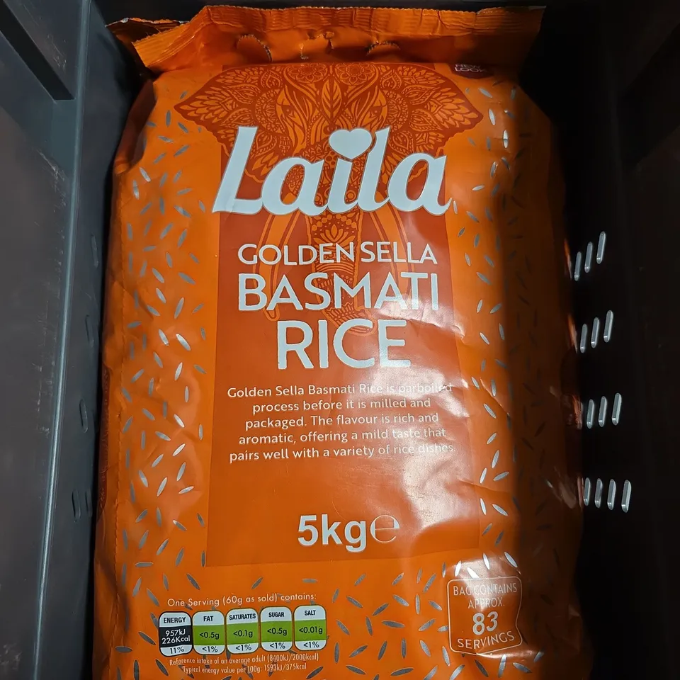 LAILA GOLDEN SELLA BASMATI RICE - 5KG