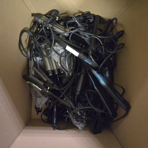 APPROXIMATELY 10 ASSORTED UNBOXED STYLING TOOLS - COLLECTION ONLY