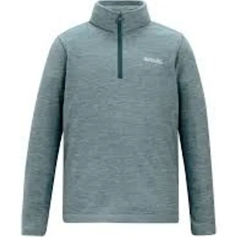 BRAND NEW REGATTA HOT SHOT MARL IN SPRUCE GREEN - UK 9/10 YRS