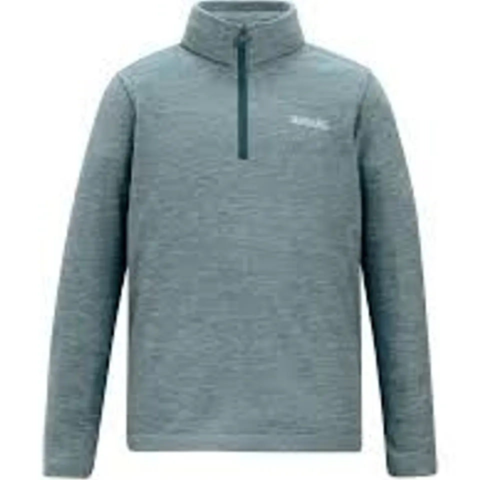 BRAND NEW REGATTA HOT SHOT MARL IN SPRUCE GREEN - UK 9/10 YRS