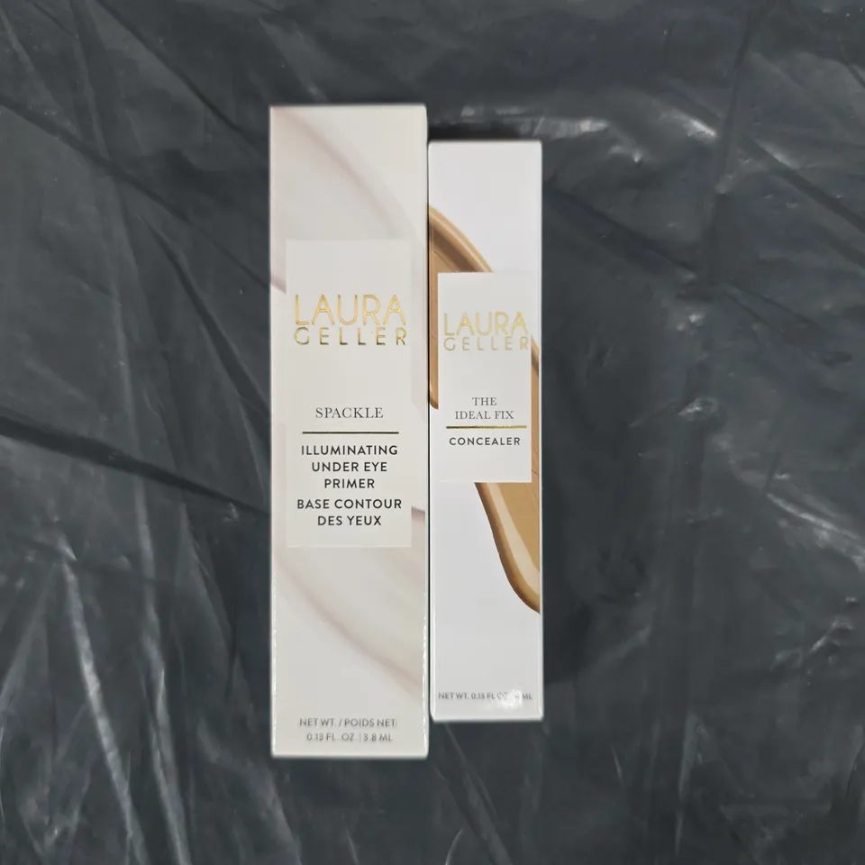 BOXED LAURA GELLER IDEAL FIX CONCEALER & UNDER EYE PRIMER - GOLDEN MEDIUM 250 