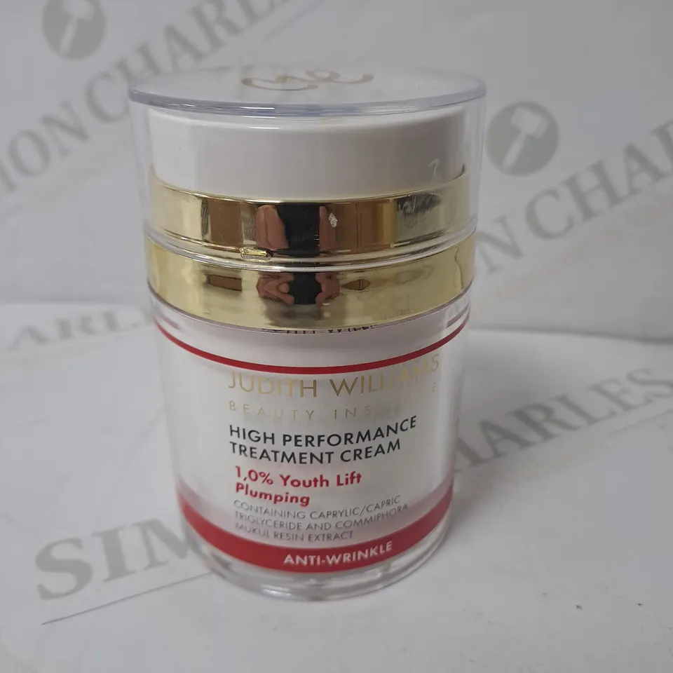 JUDITH WILLIAMS HIGH PERFORMANCE 100ML TREATMENT CREAM 1,0% YOUTH LIFT PLUMPING