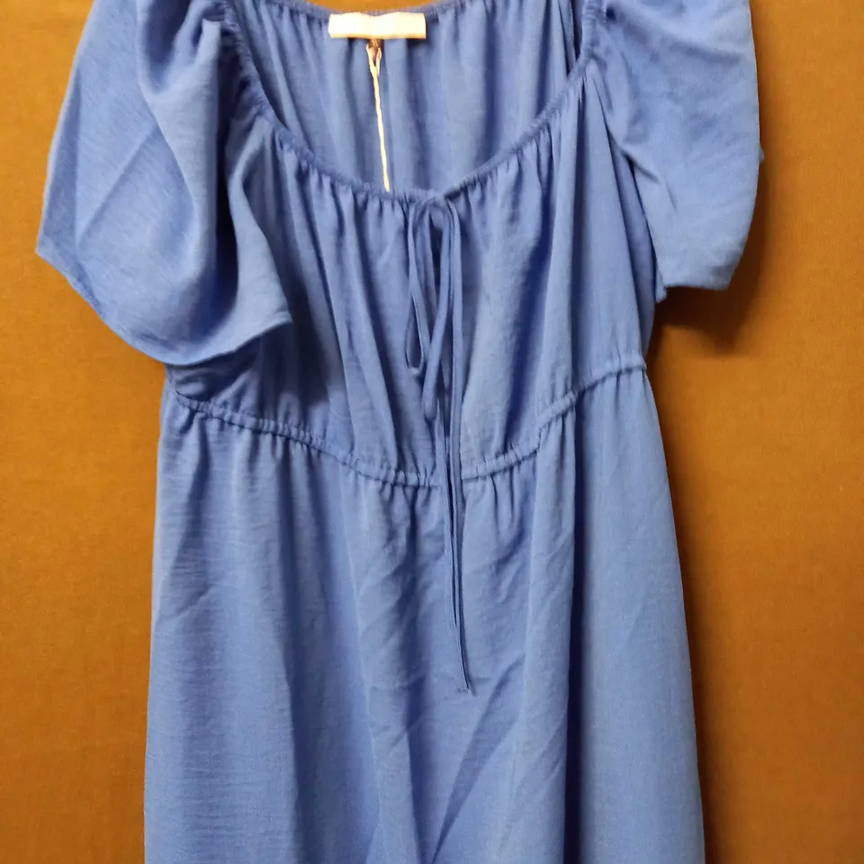 MAISON DE NIMES GYPSY DRESS IN COBALT - XL